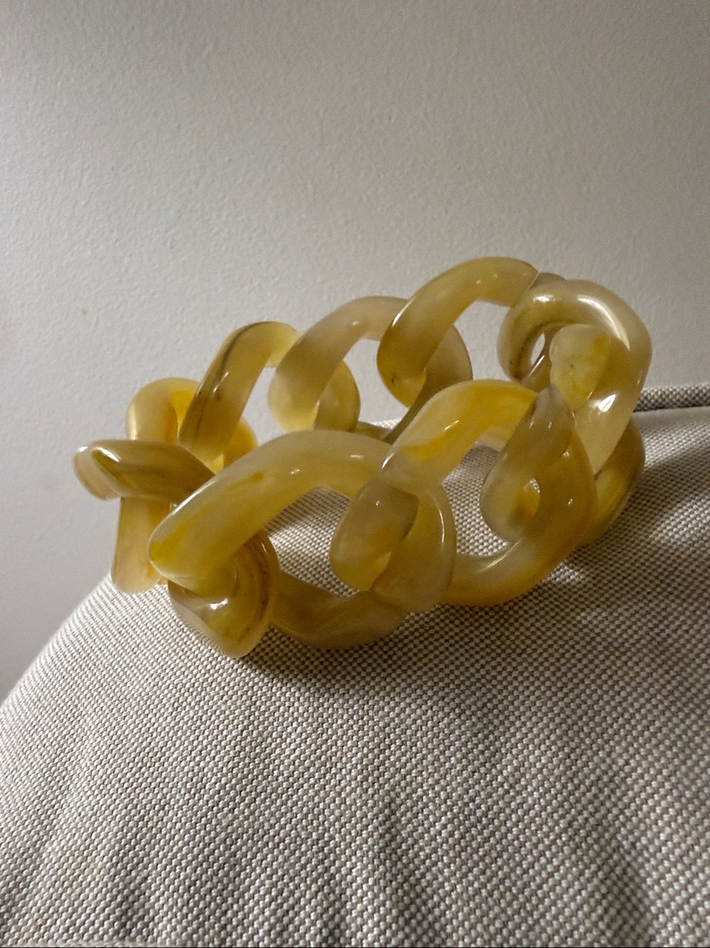 Vintage Angela Caputi Chunky Link Bracelet